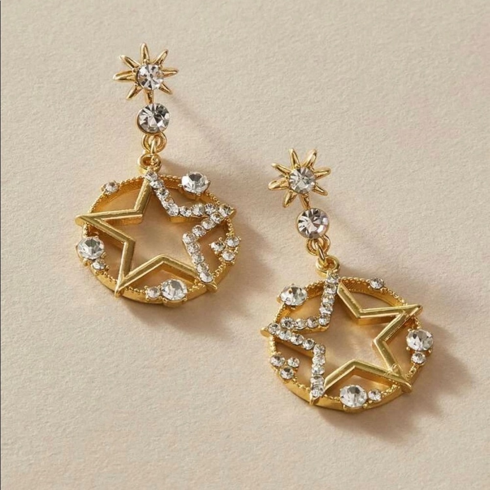 ✨2/$25✨Boho Gold Stars✨ - Picture 2 of 4